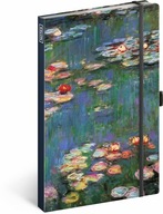 Notes - Claude Monet, linkovaný, 13 × 21 cm