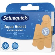 Salvequick Plastry Aqua Resist wodoodporne 40szt