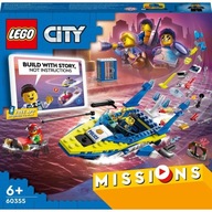 LEGO CITY 60355 ŚLEDZTWA WODNEJ POLICJI