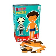 Obrovské puzzle Moje telo Chlapec 26el