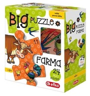 Efko Puzzle BIG Farm dieťa