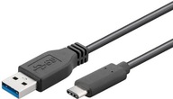 Kábel USB PremiumCord USB 3.1 C/male - USB 3.0 A/male, 2m