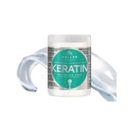 Kallos Keratin proteinowa maska do włosów suchych i łamiących się 1000ml