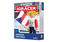 Efko Igráček Fanynka II Hokej 2015 - figúrka s vlajkou