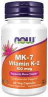 Now Foods Vitamín K2 Mk-7100 mcg 60 kapsúl