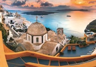 PUZZLE 1000 ELEMENTÓW BAJKOWE SANTORINI GRECJA