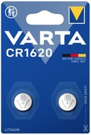 Litiová batéria Varta CR1620 2 ks