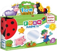 Roter Kafer edukacyjne magnesy piankowe Farma dla dzieci