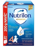 Nutrilon 4 Advanced dojčenské mlieko 1 kg, 24+