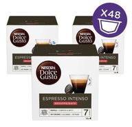 Kávové kapsule NESCAFÉ Dolce Gusto Espresso Intenso Decaffeinato – 3 x 16
