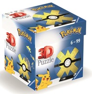 3D Ball Puzzle: Pokémon Quick Ball