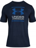 Tréningové tričko krátky rukáv Under Armour L odtiene modrej