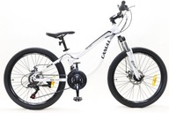 MTB bicykel Olpran Canull XC240 rám 24 palcov koleso 24 " biela