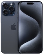Smartfon Apple iPhone 15 Pro Max 8 GB / 256 GB 5G błękitny - NOWY