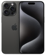 Apple iPhone 15 Pro Max 256GB čierny titán (Black Titanium) MU773