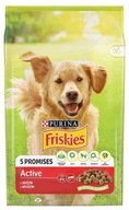 Suché krmivo Friskies hovädzie pre aktívnych psov 10 kg