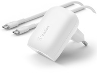 Ładowarka ścienna PPS z zasilaniem USB-C 30 W kabel USB-C na USB-C o