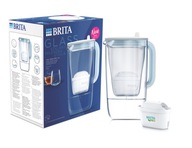 Filtračná kanvica Brita Glass 2,5 l transparentná