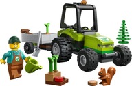 LEGO CITY 60390 TRAKTOR W PARKU