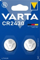 Litiová batéria Varta CR2430 2 ks