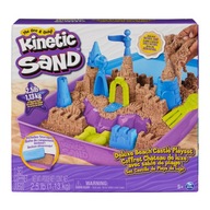 Kinetic Sand. Piasek kinetyczny. Zamek na plaży. Zestaw z piaskownicą