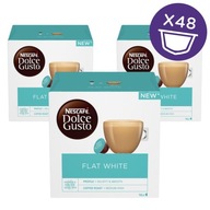 NESCAFÉ Dolce Gusto Flat White 3 balení 48 ks