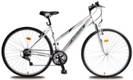 MTB bicykel Olpran 28 CRUEZ SUS LADY rám 19 palcov koleso 27,5 " biela