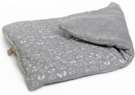 Petsy deka pre psa odtiene šedej 70 cm x 50 cm