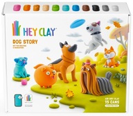 Tm Toys Hey Clay Plastová hmota Psy 15024
