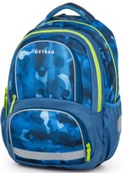 Školský batoh viackomorový Karton P+P Odtiene modrej
