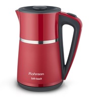 Rýchlovarná kanvica Rohnson R-7524 Safe Touch 2200 W 1,7 l červená