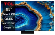 QLED TV TCL 85C805 85" 4K UHD čierna
