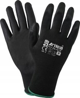 Univerzálne Pohodlné rukavice Arhem pu-black veľkosť 11 - 12 párov