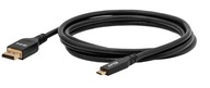Kábel USB-C-DisplayPort 2.1, DP54, Bi-Directional, 8K120Hz, 4K480Hz, 2m