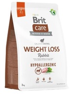 Brit Care hypoalergénny králik na chudnutie 3kg