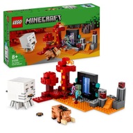 Kocky LEGO Minecraft 21255 Prepad na portáli pre Nether 8+