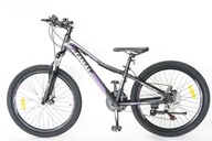 MTB bicykel Olpran Canull XC241 rám 24 palcov koleso 24 " fialová