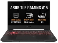 Notebook Asus TUF Gaming A15 (2023) 15,6 " AMD Ryzen 7 16 GB / 1000 GB sivý