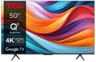 QLED televize TCL 50T7B 50'' 4K HDR Pro Google TV ONKYO