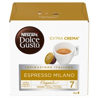 NESCAFÉ Dolce Gusto Espresso Milano - kávové kapsule - kartón 3x16 ks