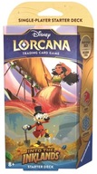 Disney Lorcana: Into the Inklands (CH3) Ruby & Sapphire Starter Deck Zestaw