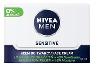 NIVEA Sensitive Łagodzący Krem nawilżający, 50 ml