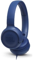 SŁUCHAWKI NAUSZNE JBL TUNE 500 BLUE NIEBIESKIE PURE BASS SOUND