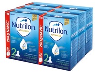 Nutrilon 2 Pokročilé dojčenské mlieko 6x 1 kg, 6+