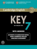 Cambridge English Key 7 Authentic examination papers with answers Praca