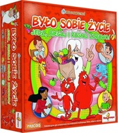 GRA PLANSZOWA BYŁO SOBIE ŻYCIE JEDZ BIEGAJ I ROŚNIJ ZDROWO PREZENT ŚWIĘTA