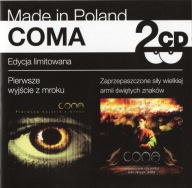 JAK NOWE - 2 CD - Coma - Pierwsze Wyjście Z Mroku / Zaprzepaszczone Siły ..