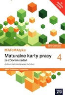 MATeMAtyka 4. Maturalne karty pracy ze zbiorem zadań D.Ponczek, K. Wej
