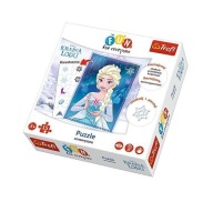 Puzzle Trefl sensoryczne 15 elementów Kraina Lodu