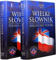 Wielki słownik angielsko-polski polsko-angielski Tom 1 i 2 + CD Praca zb